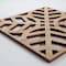 Ekena Millwork Small Garland Decorative Fretwork Wood Wall Panels, Red Oak, 11 3/8"W x 11 3/8"H x 3/8"T WALW12X12X0375GRDRO - alternate 2
